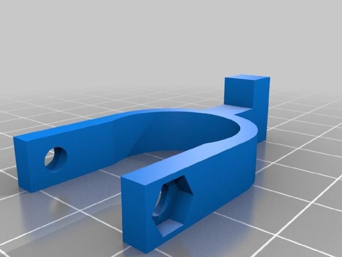 Suporte de fim de curso Hall E para clone da Ultimaker