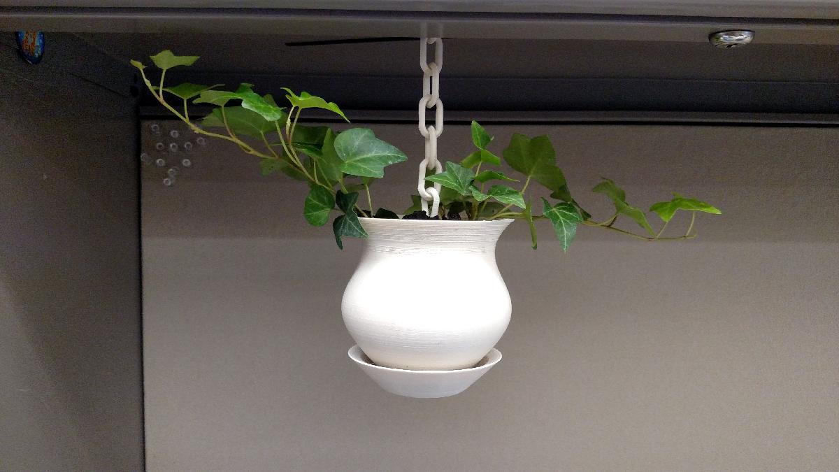 Vaso de Escritorio Magnetico Suspenso