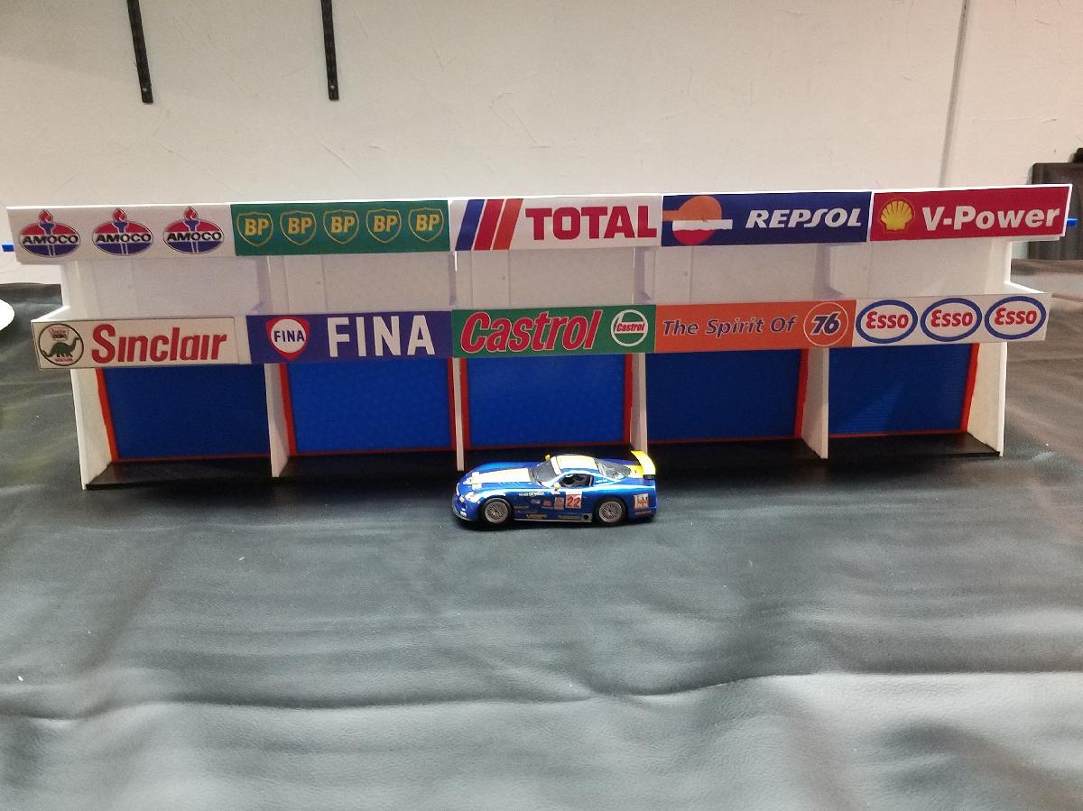 Garagem da pista de slot car