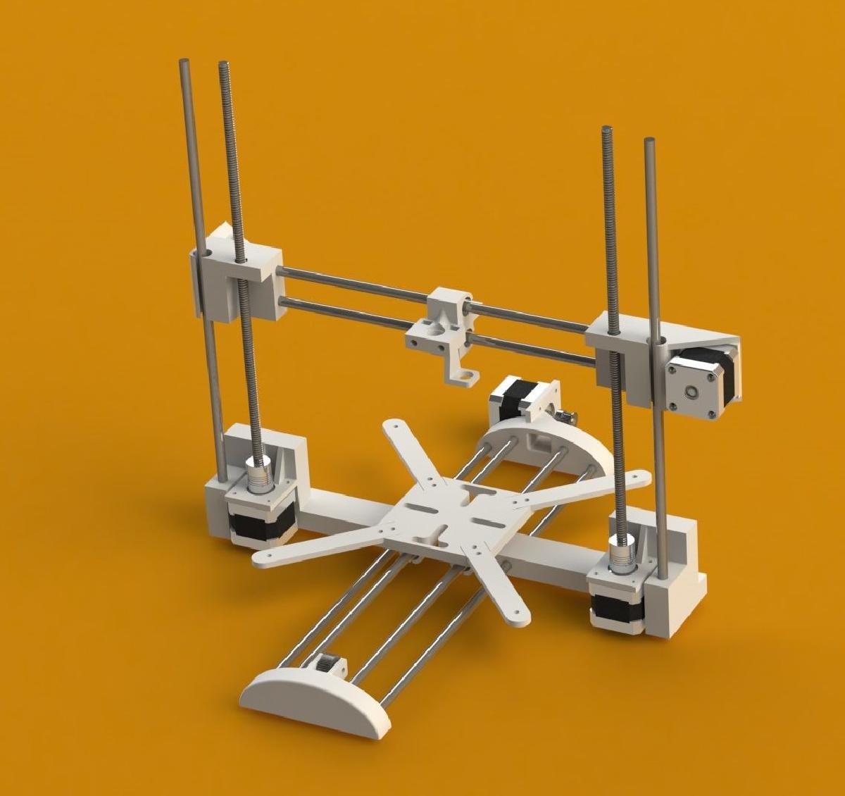 Estrutura Completa Impressa em 3D MK