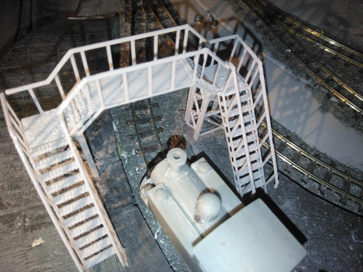 Escadas da Passarela de Plataforma de Passageiros 00 / 009 gauge
