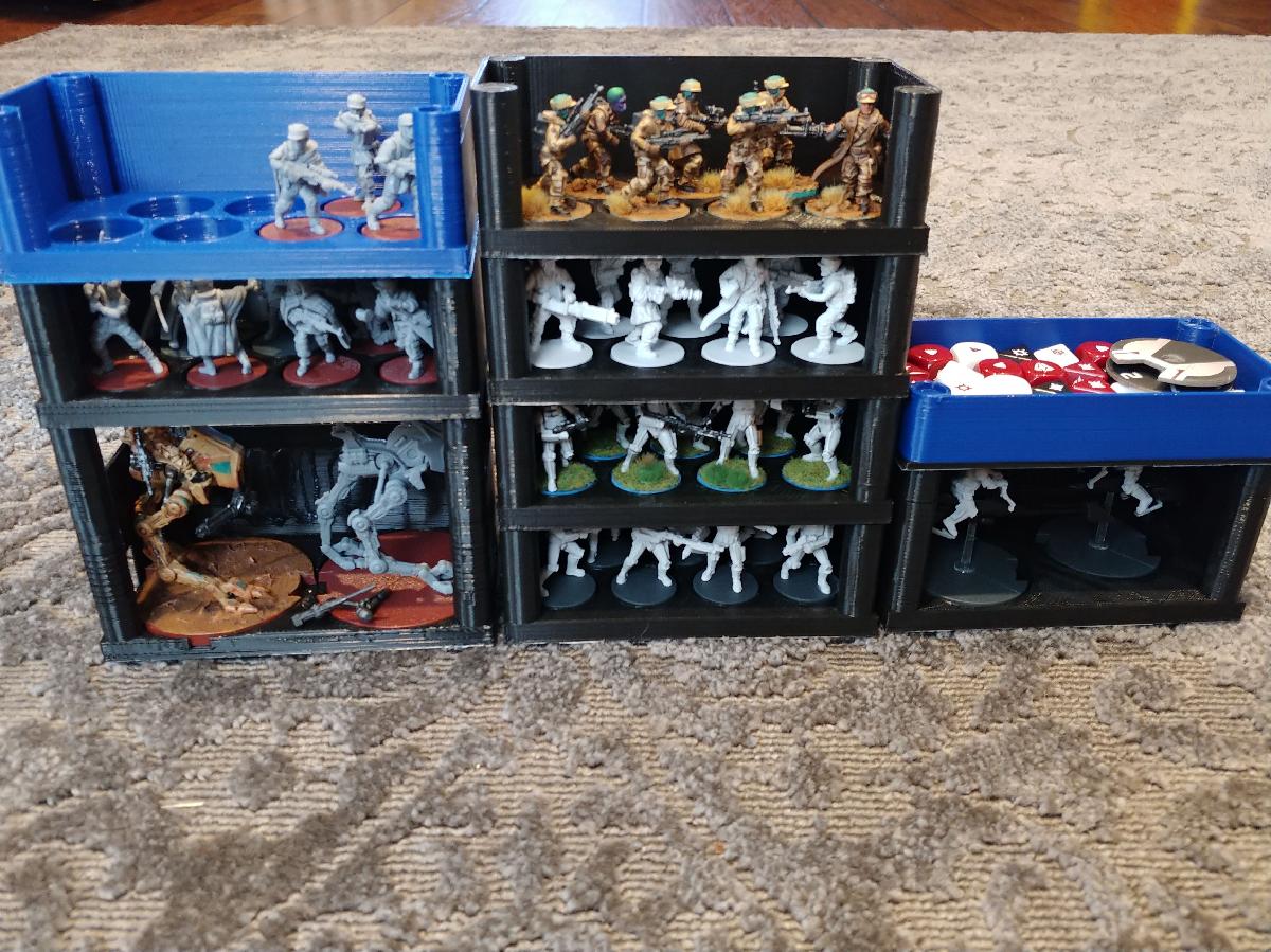 Armazenamento Simples de Star Wars Legion