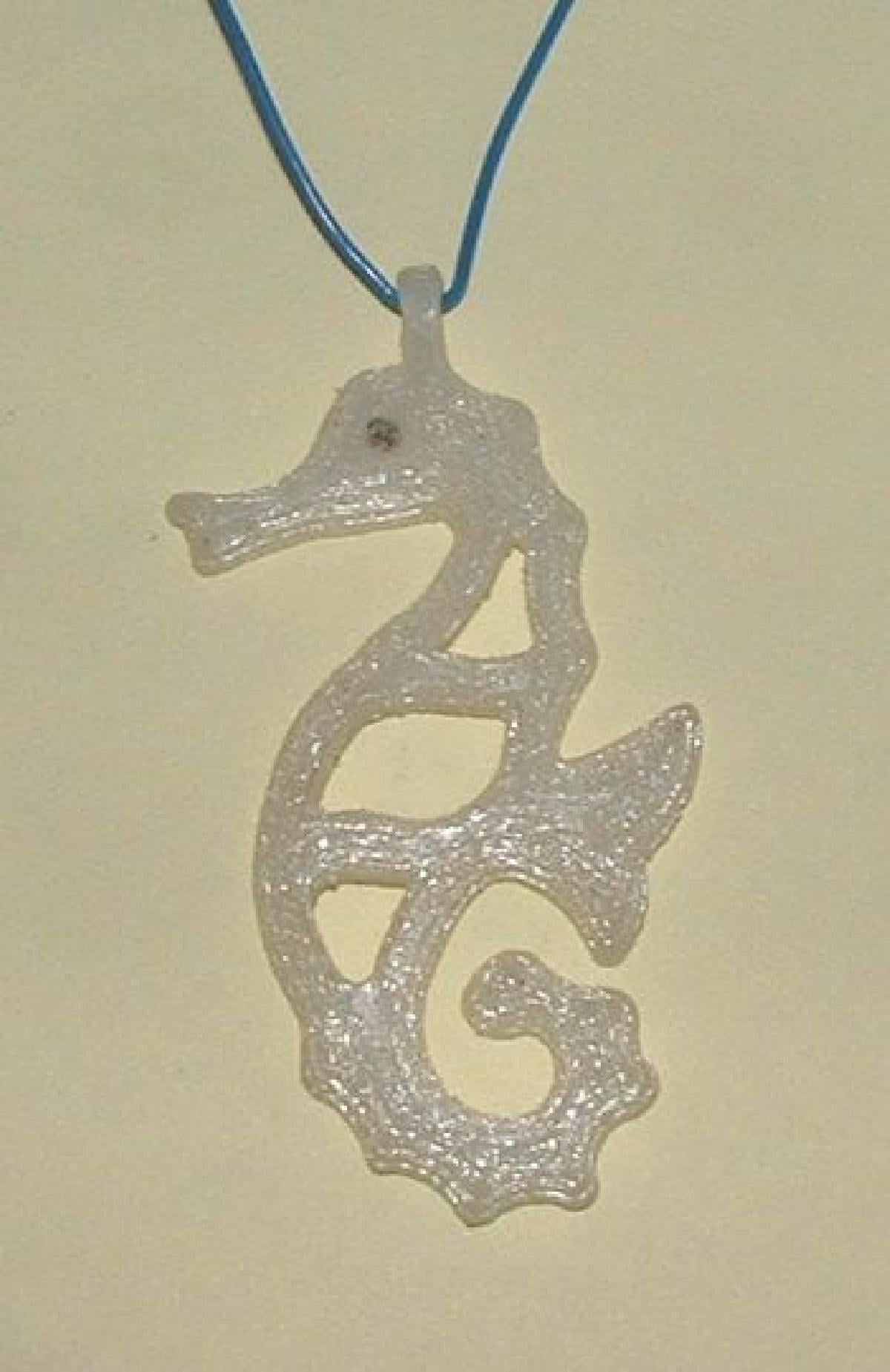 Pingente de cavalo marinho