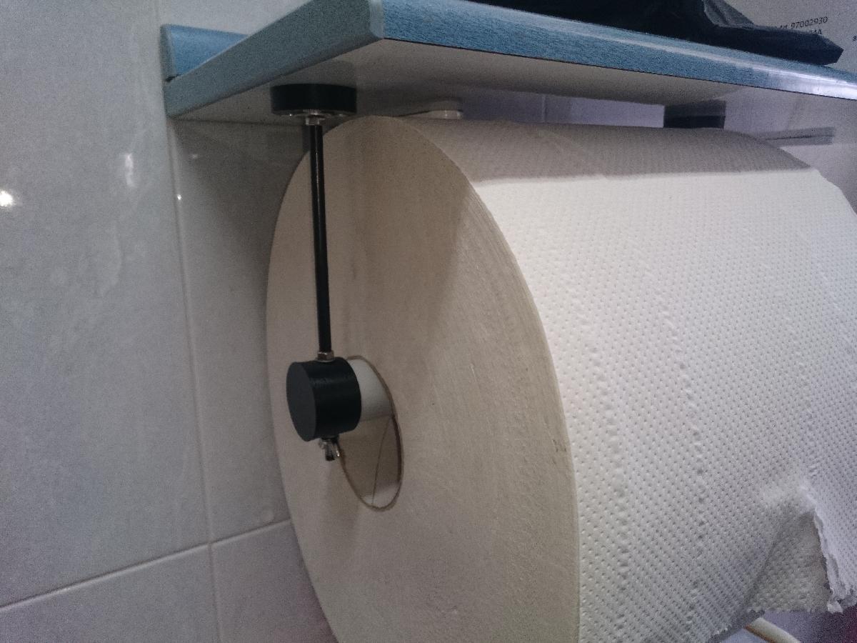 SUPORTE DE CARRETEL INDUSTRIAL PARA PAPEL TOALHA