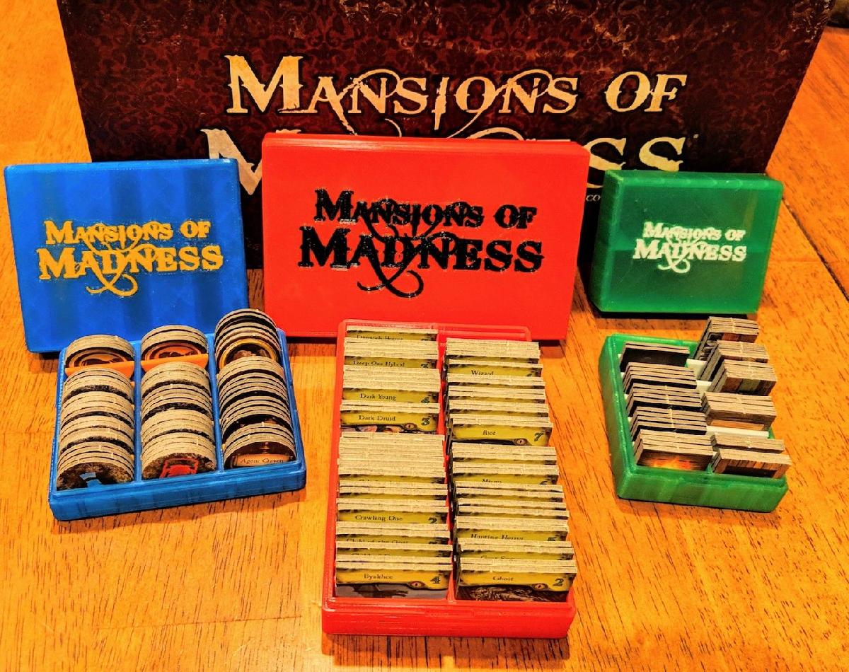 Caixa de Tokens Mansions of Madness