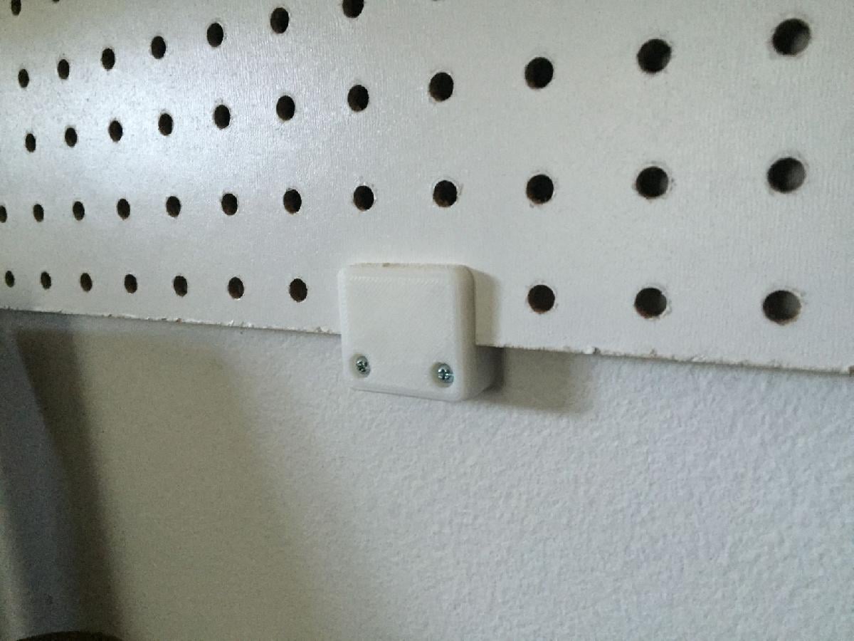 Suportes centrais para pegboard