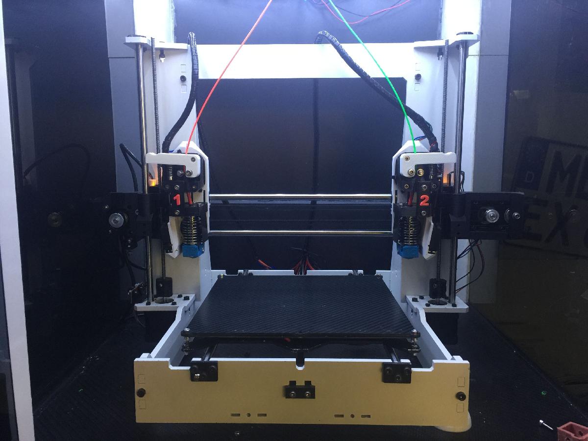 Carro duplo X para Prusa, Graber, P3Steel