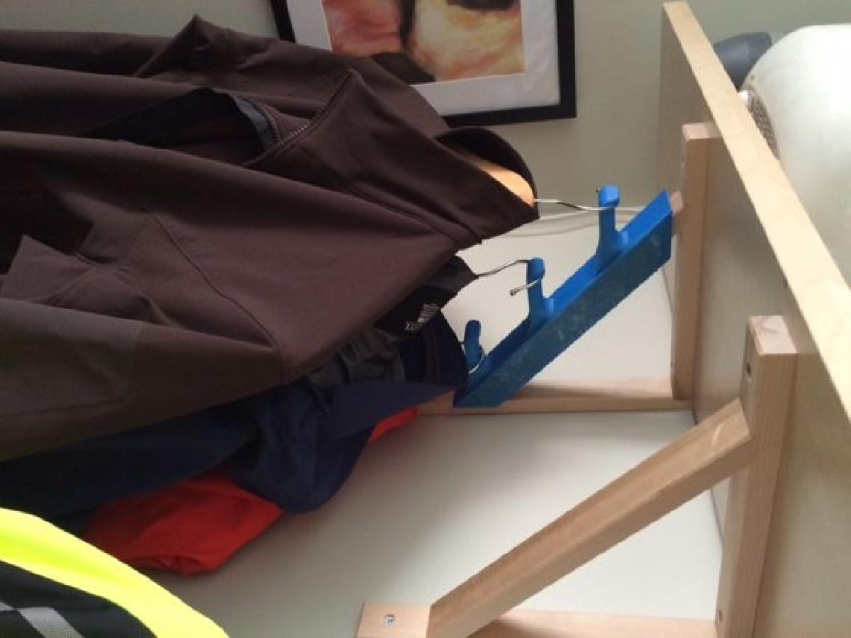 Ganchos de Casaco para IKEA Ekby Valter