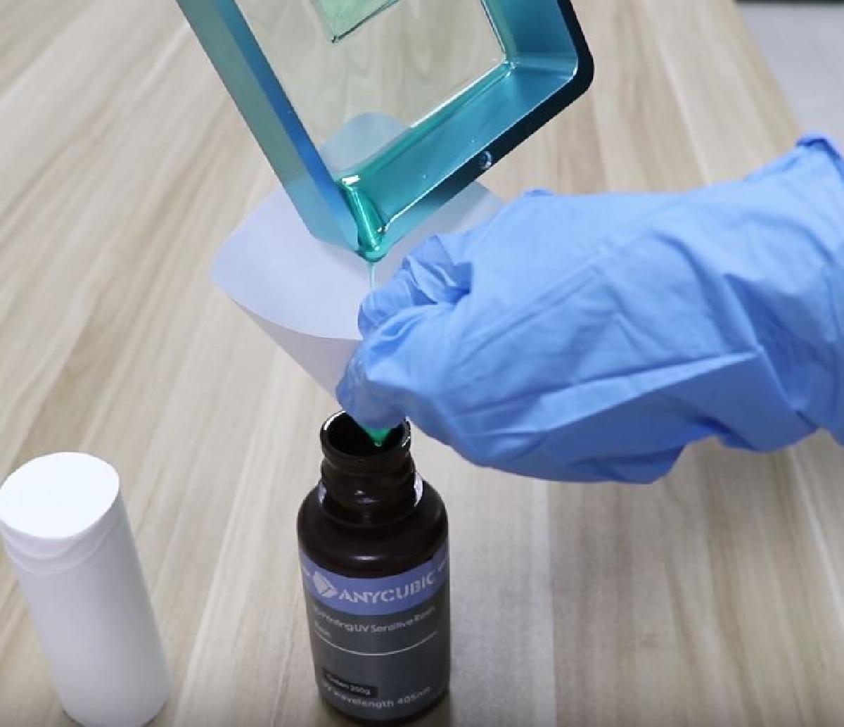 ANYCUBIC Photon: Como Limpar o Tanque de Resina Apos a Impressao