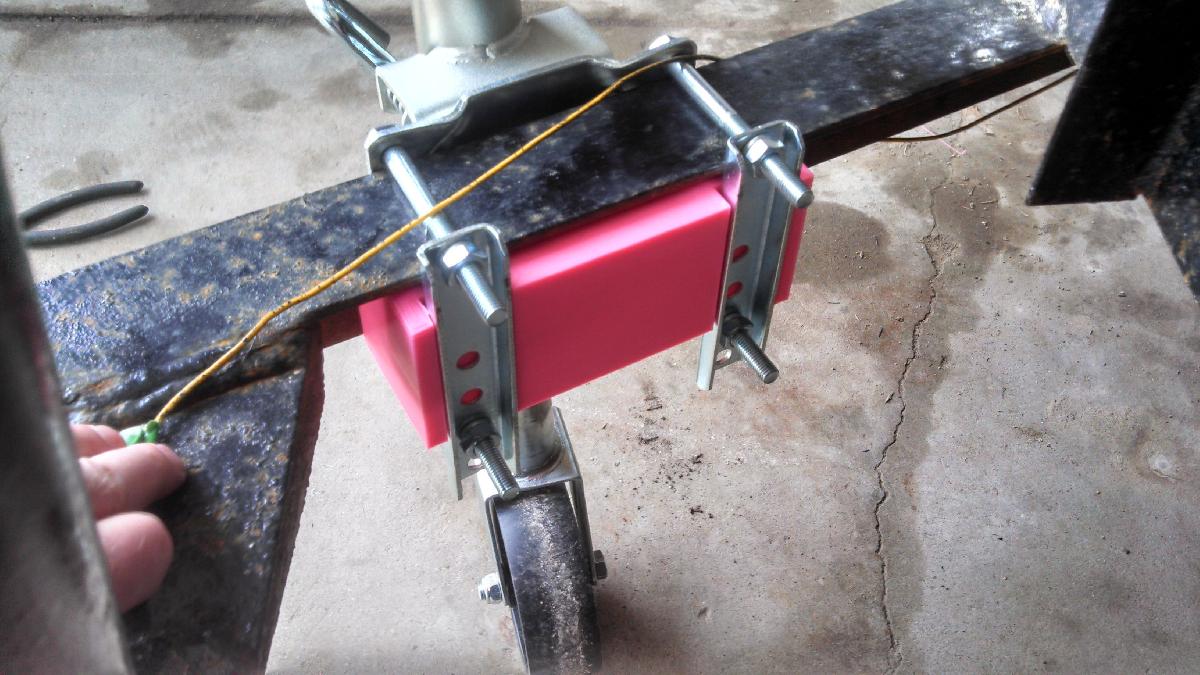 Calco para Suporte Giratorio de Reboque