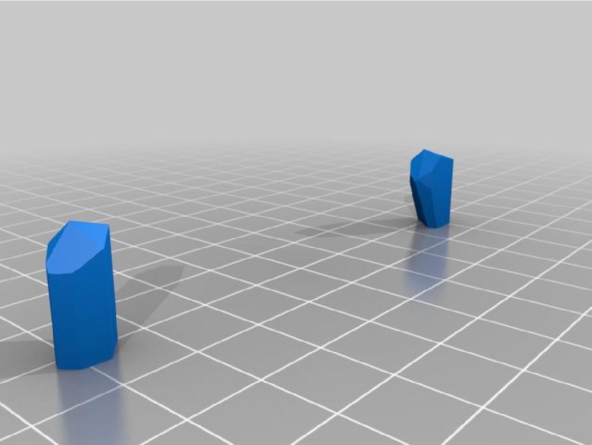 Busto de Rinoceronte Low Poly para Parede (Grande)