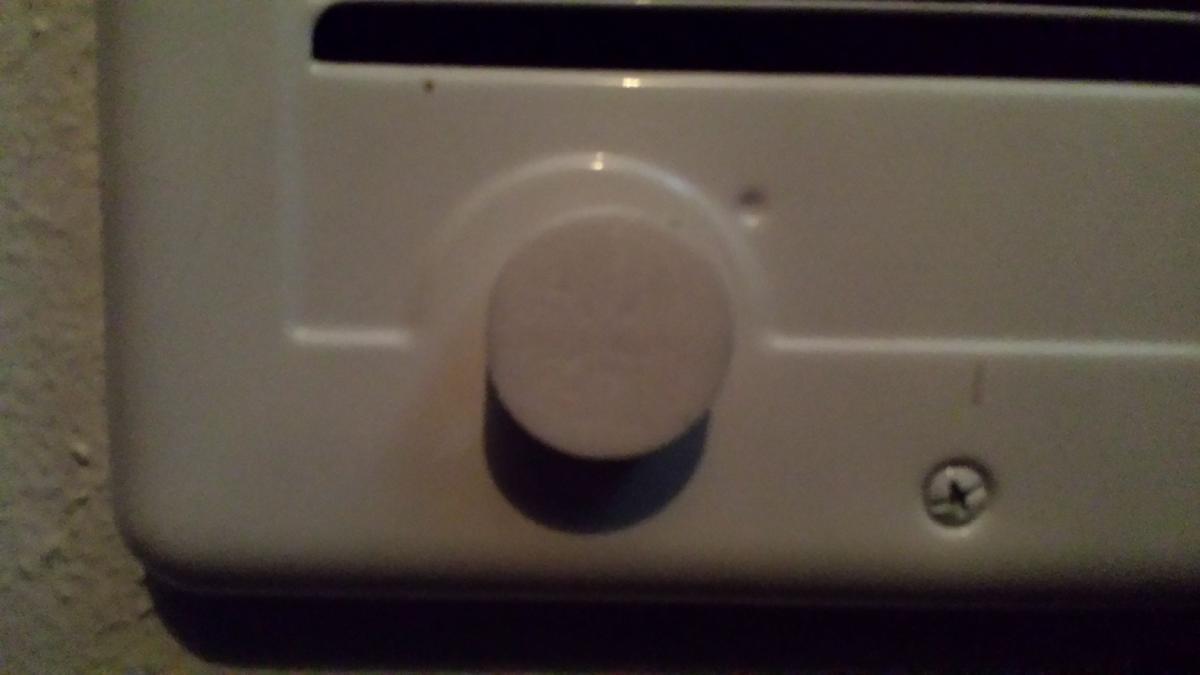 botao do aquecedor Cadet