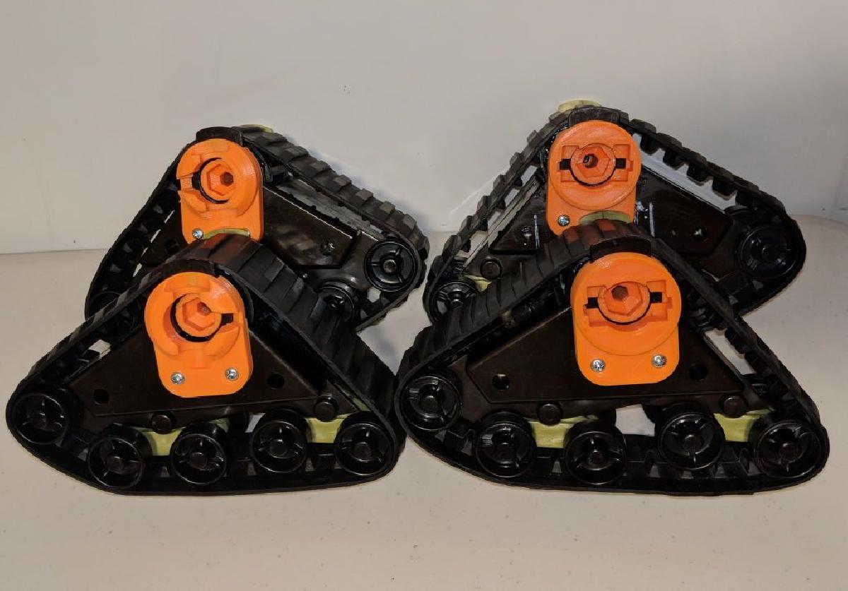 adaptadores Mattracks para caminhoes CC 01 e TRX 4