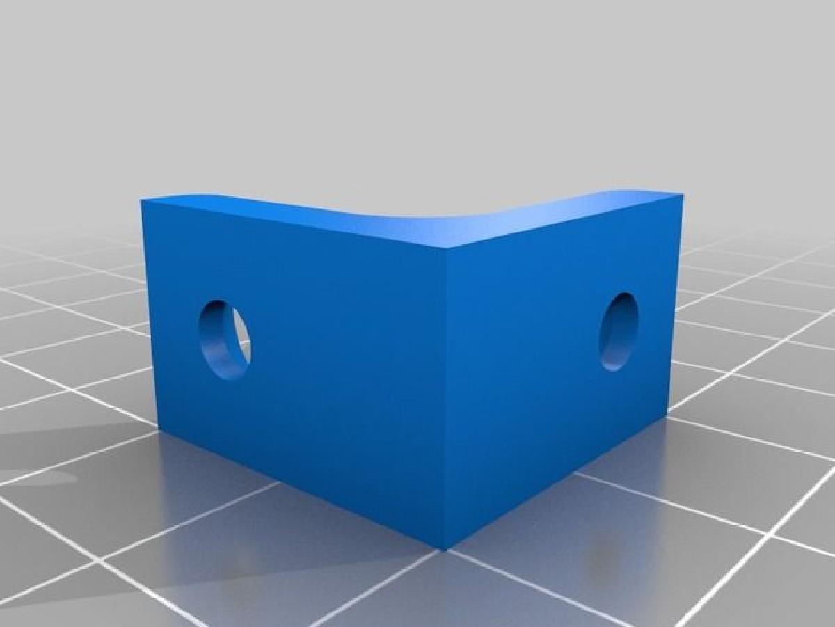 Suporte em angulo reto, Parafuso #6