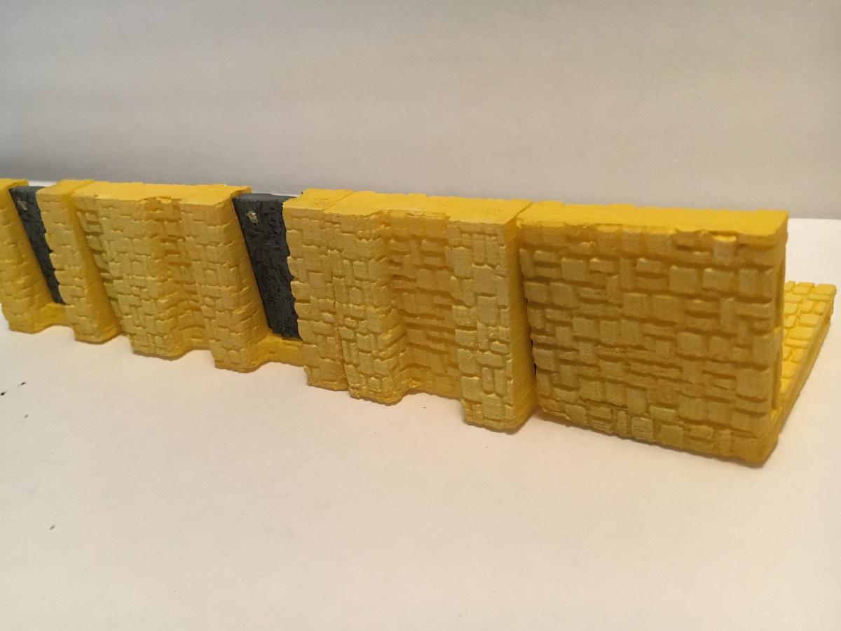 Paredes e Pisos Miniatura Egipcios com Openlock