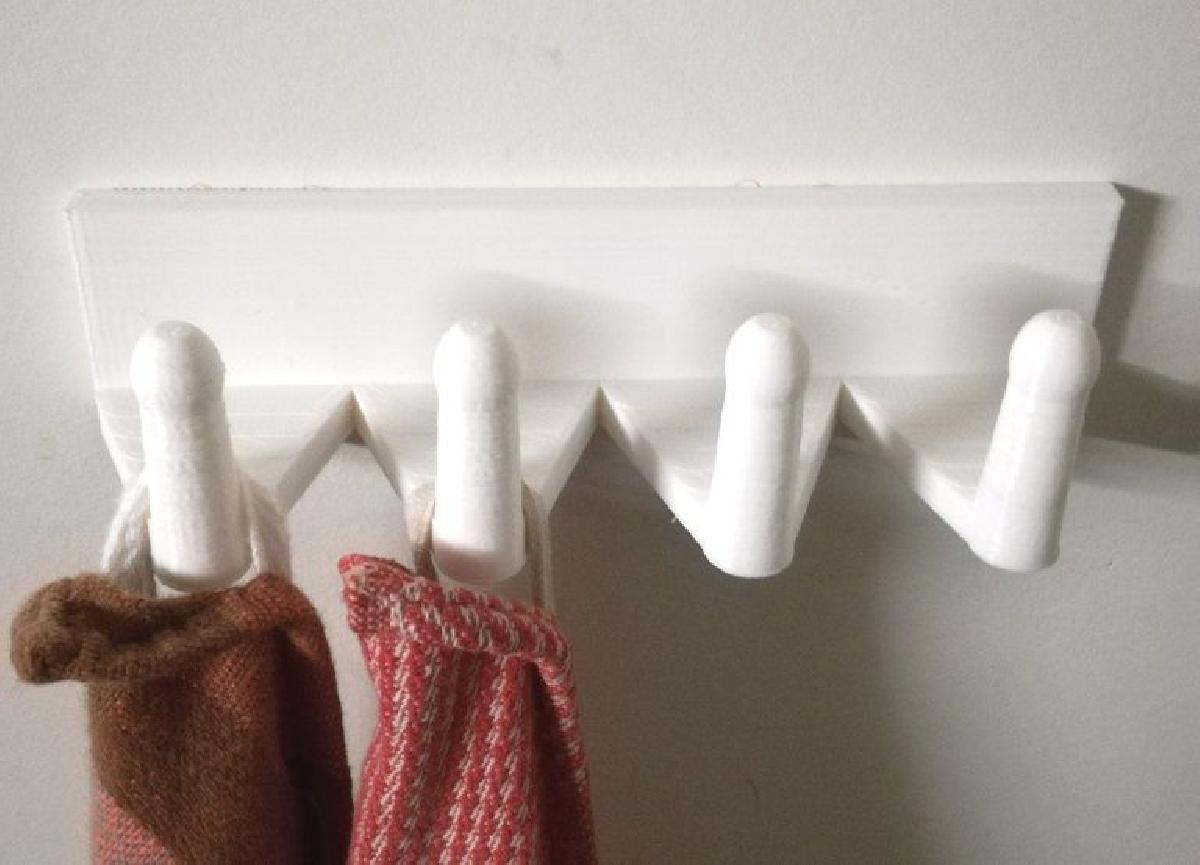 Ganchos para toalhas de cozinha/banheiro