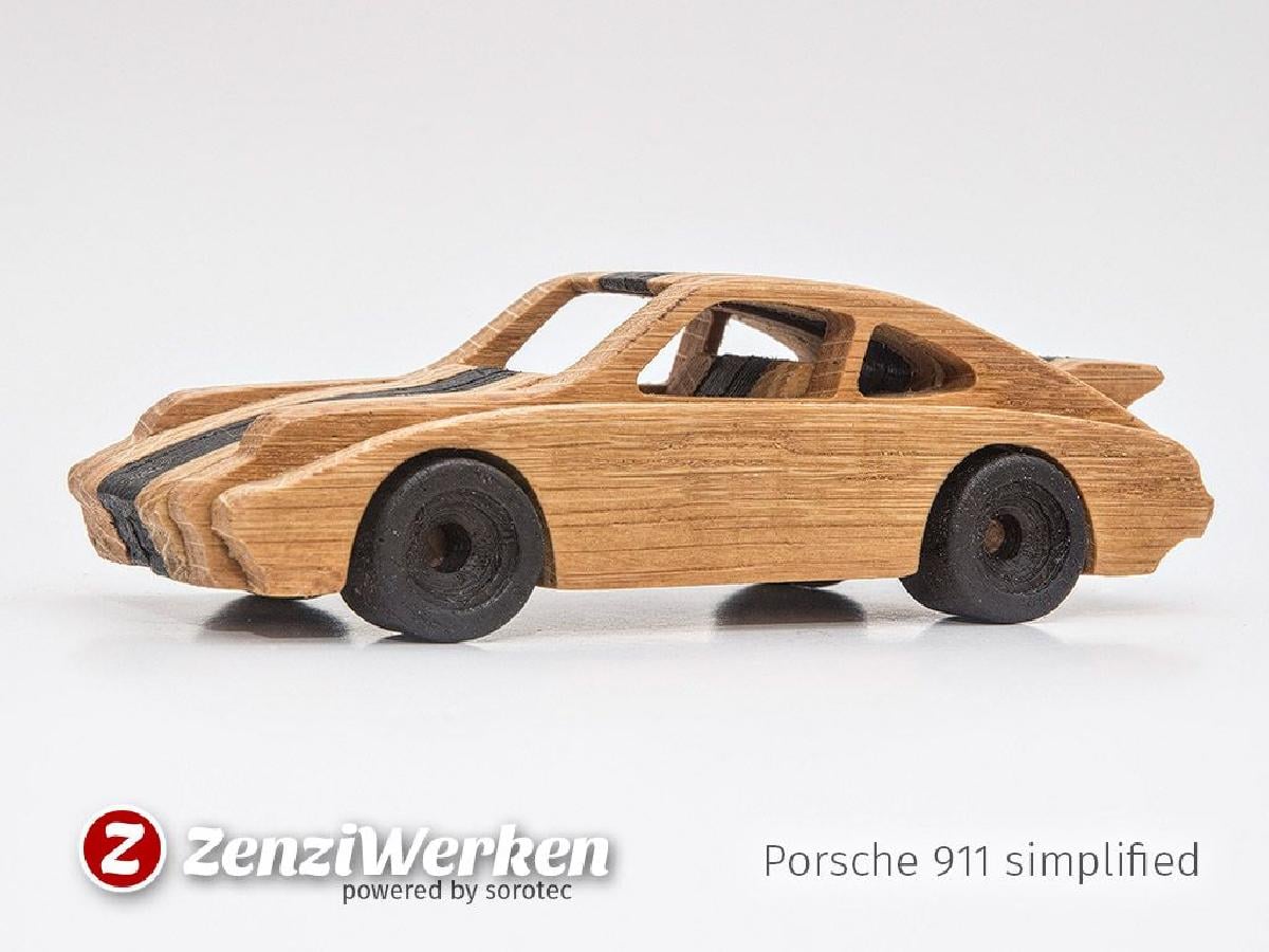 Porsche 911 cnc/laser simplificado
