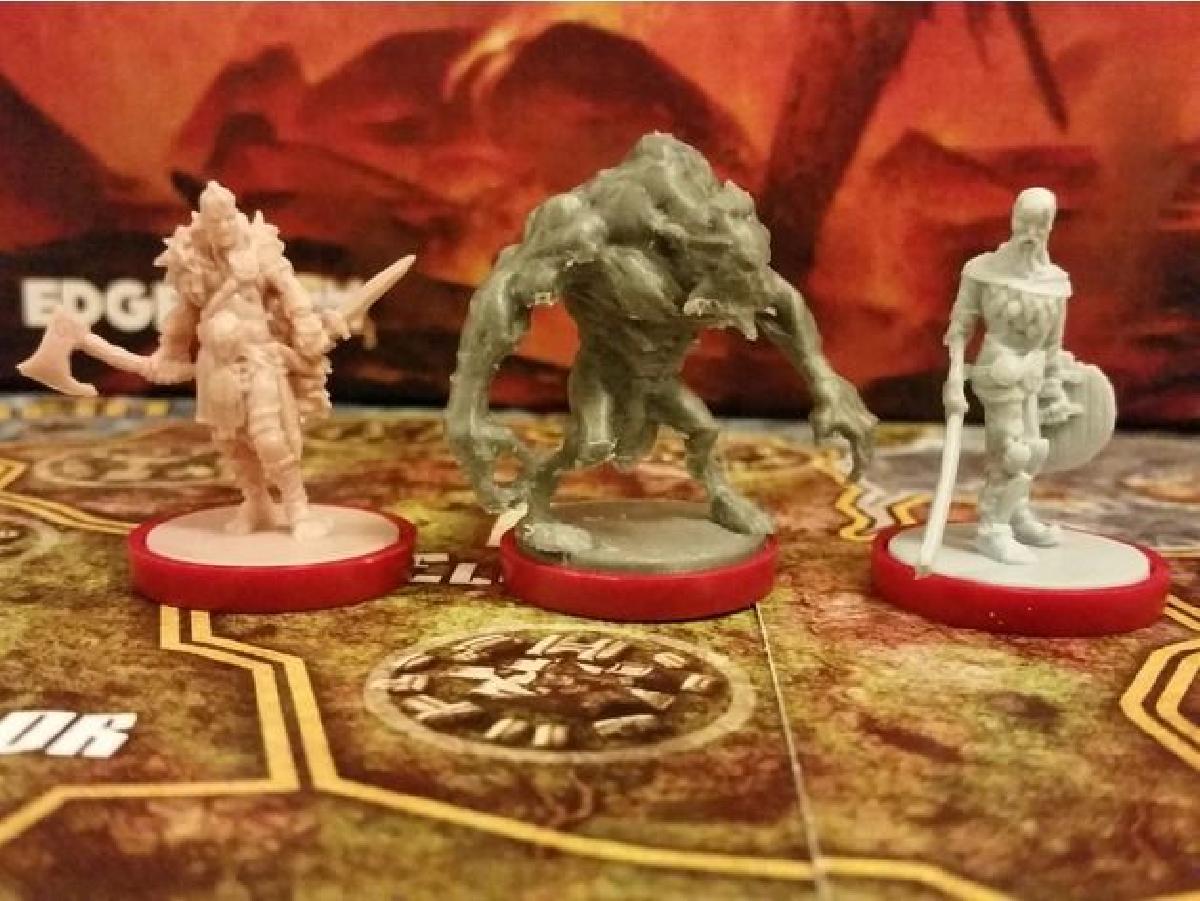 Wolfman mini, proxy para Blood Rage Exclusivo do Kickstarter