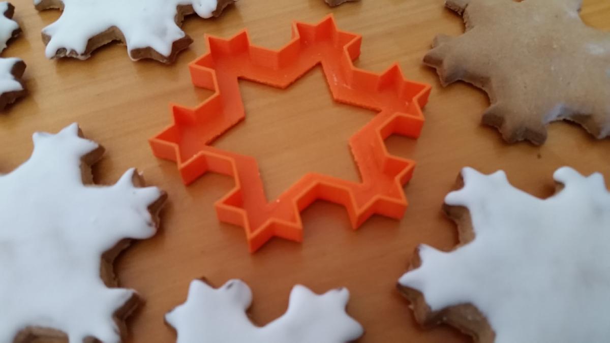 Cortador de Biscoito Fractal