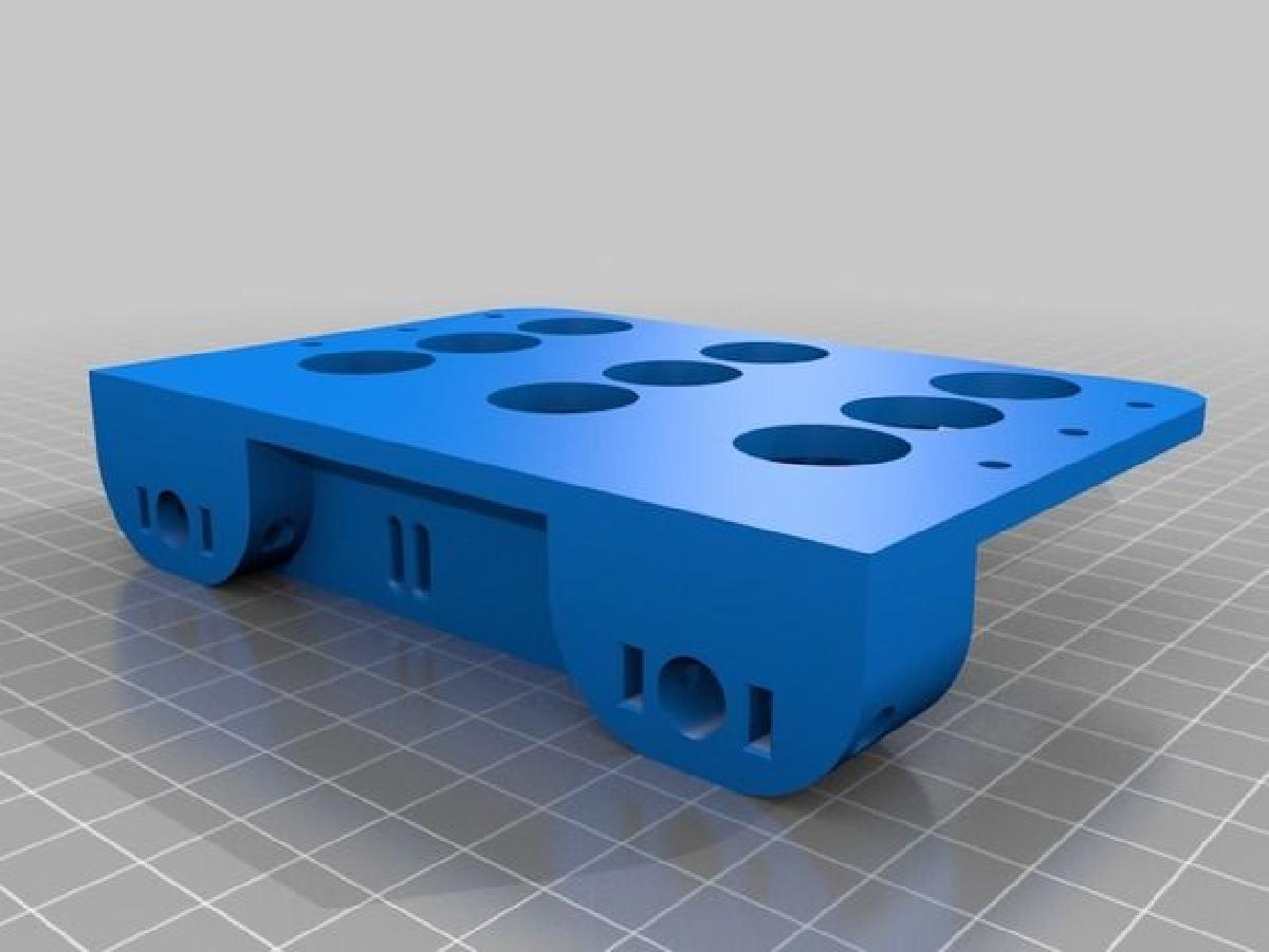 Cheapus Maximus   Extensao de cama impressa para o Monoprice Select Mini (MPSM)