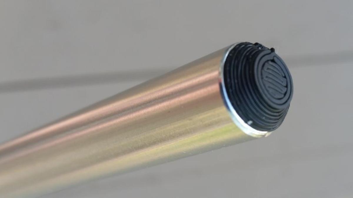 Inserto de retencao de corda elastica de poste de aluminio