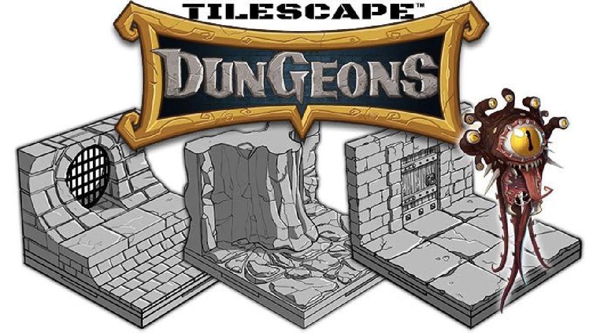 Pacote de Amostra de Terreno Modular Tilescape™ DUNGEONS