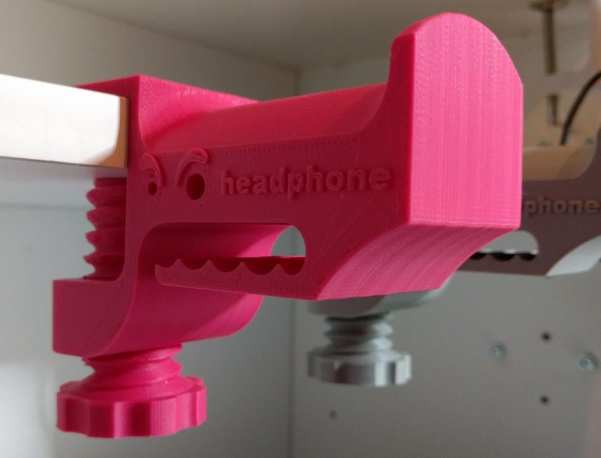 Suporte para auscultadores Monster Mouth   Clampable