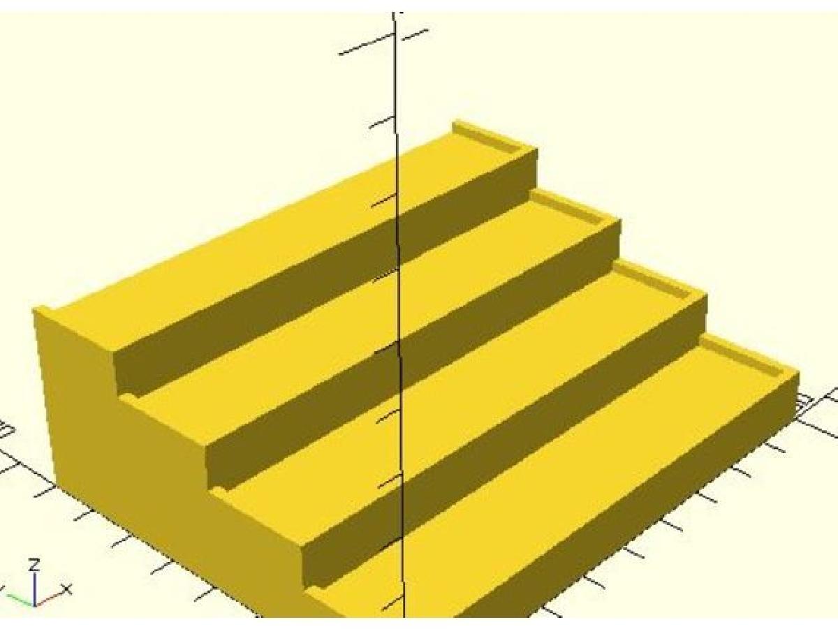 escadas/rack de exibicao personalizaveis