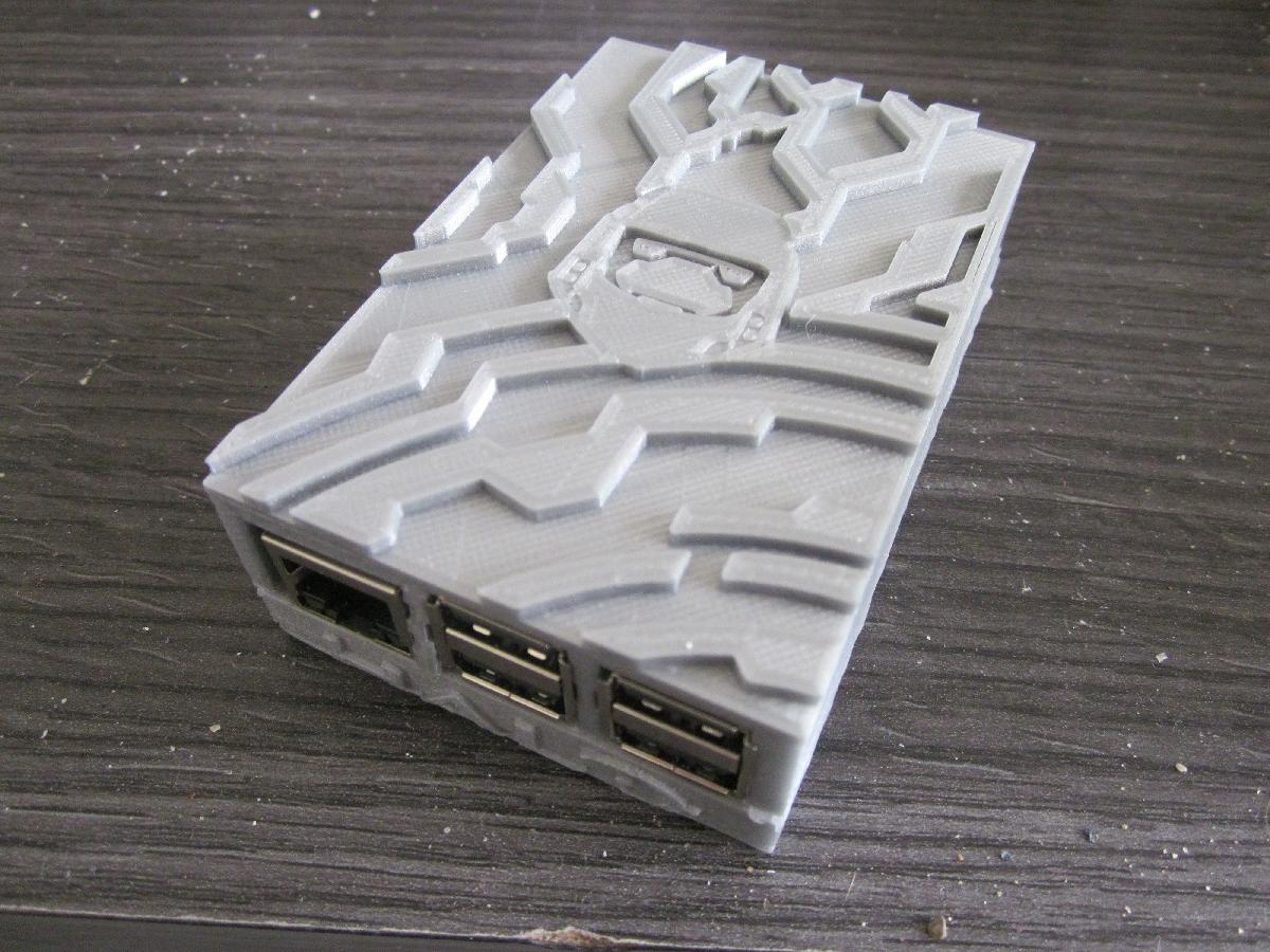 Case estilo Halo para Raspberry Pi 2B