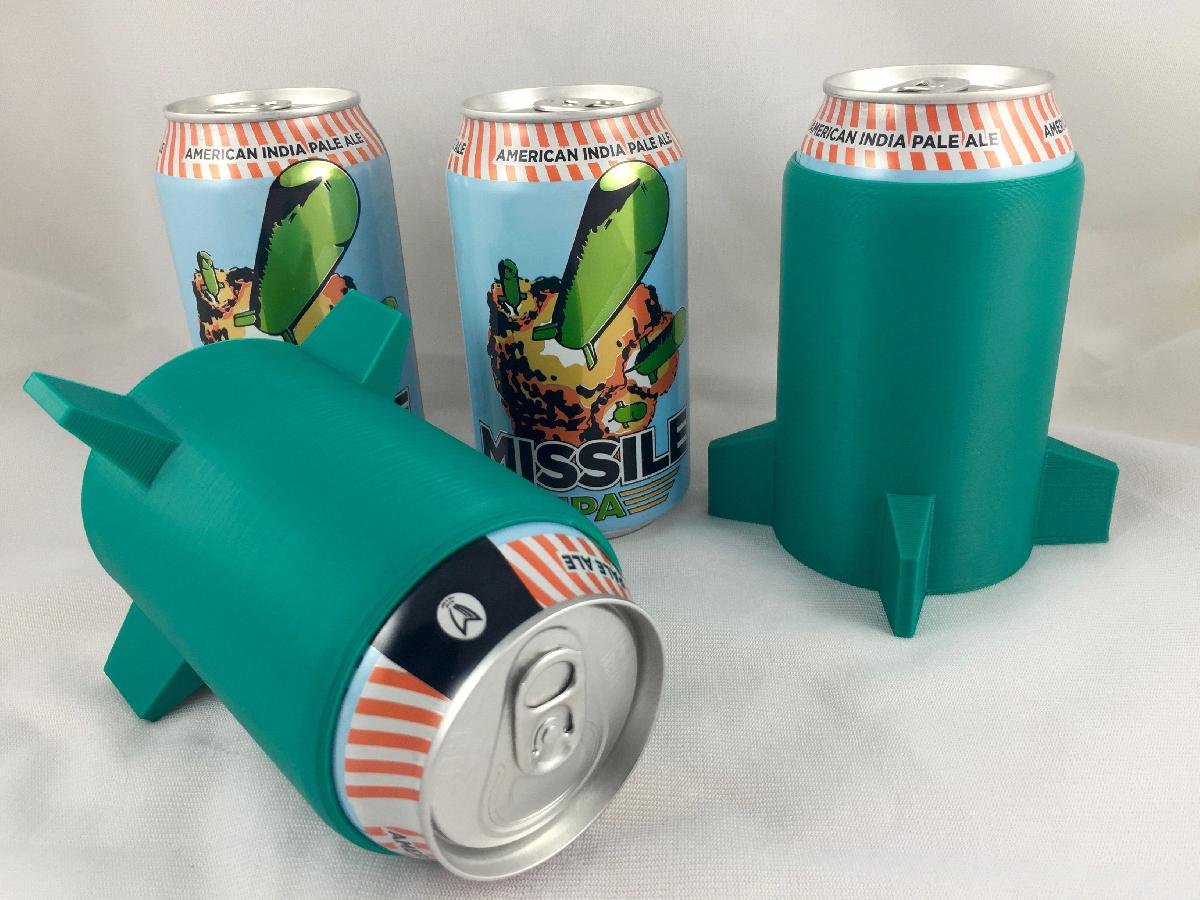 Koozie de Lata de Cerveja de Missil
