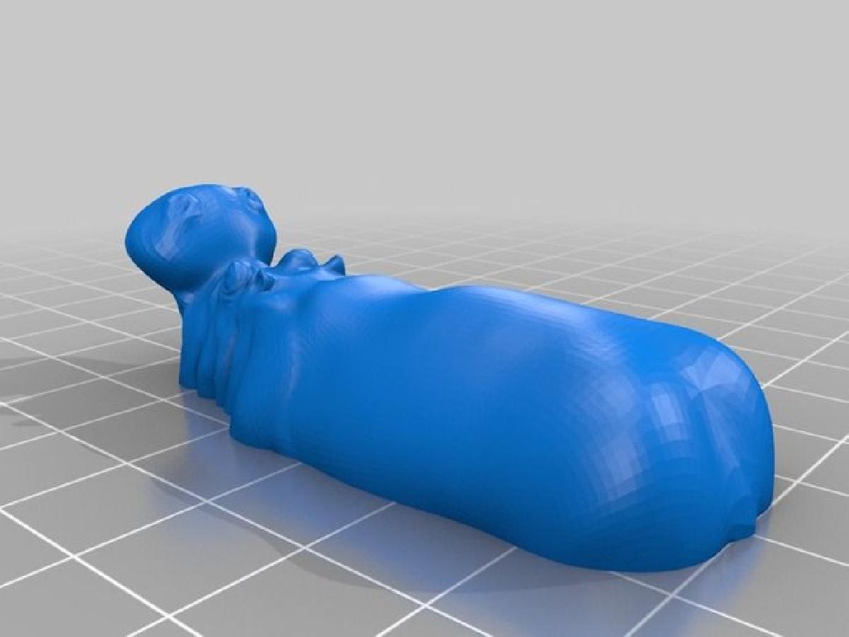 Hipopotamo (feito no Zbrush)