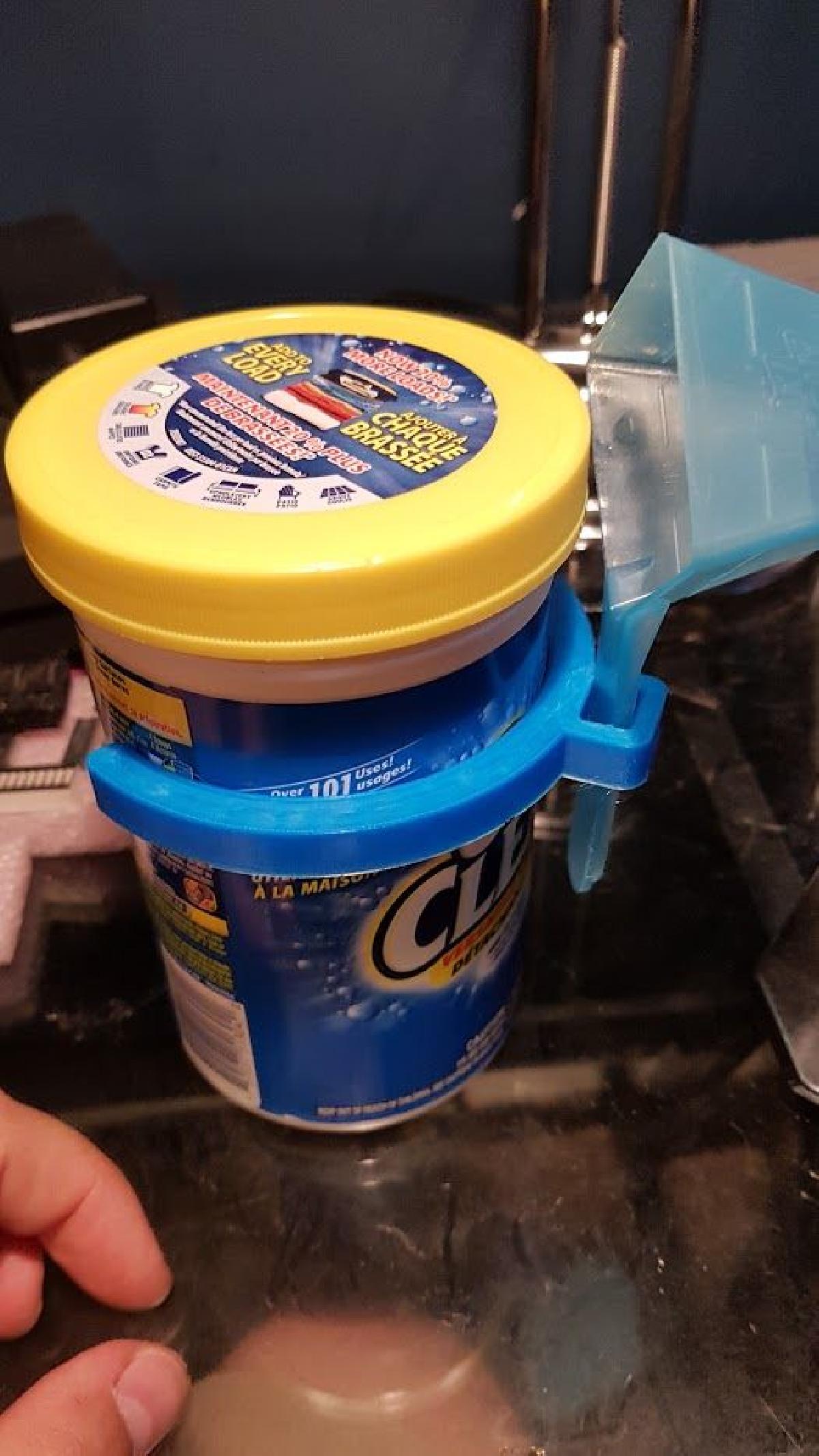Suporte para colher de po removedor de manchas OxiClean