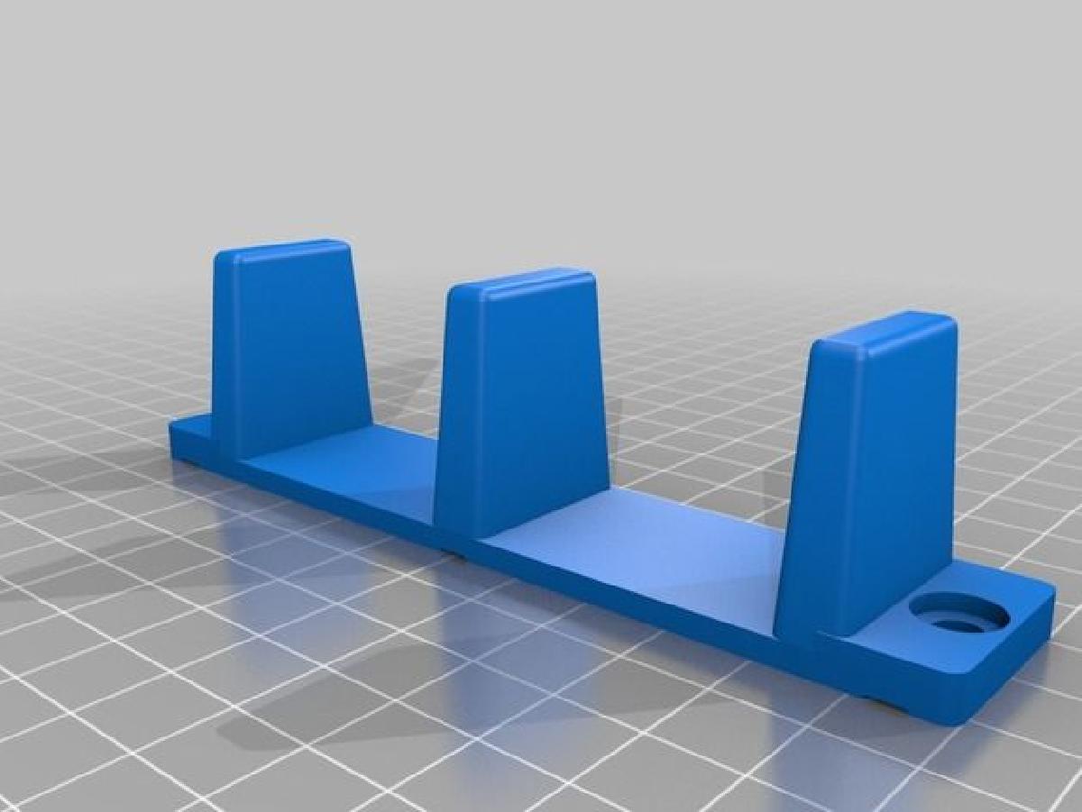 Guia de Chao para Porta de Armario Deslizante