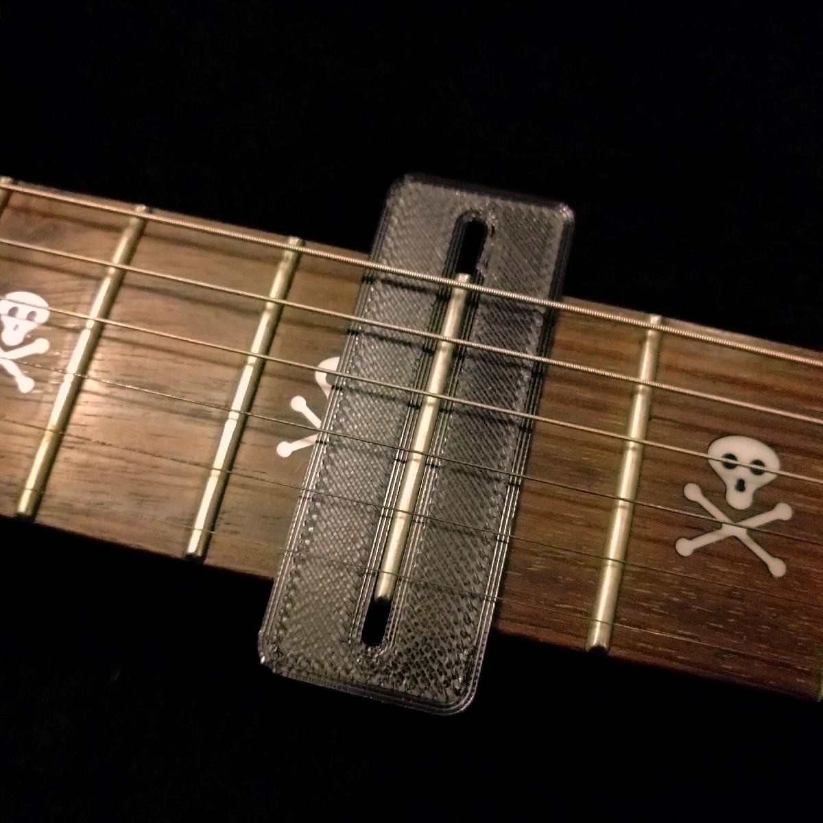 Mascara de polimento de trastes de guitarra
