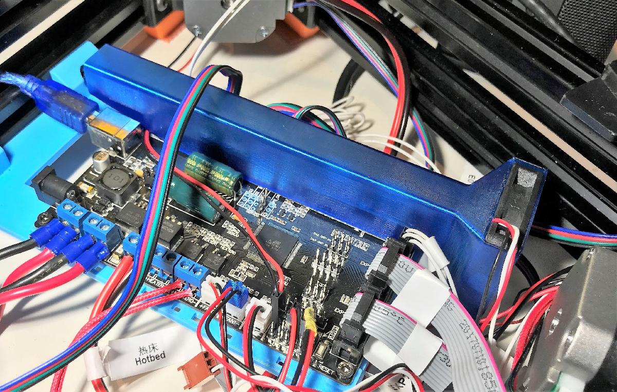 Duto de resfriamento para Anycubic Kossel Trigorilla