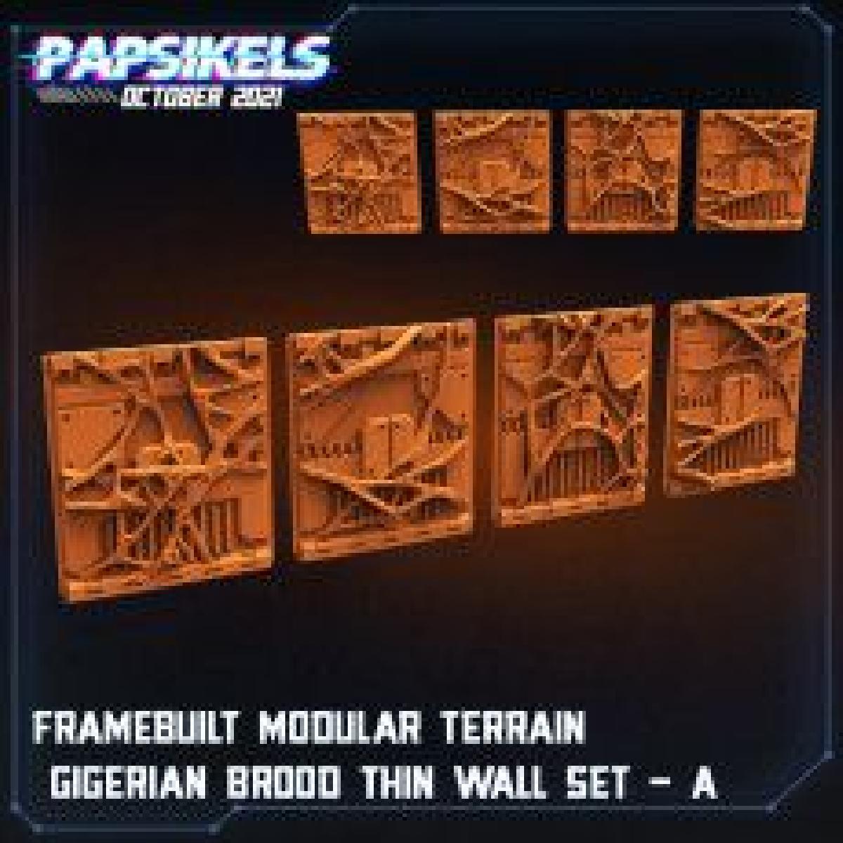 MOLDURA CONSTRUIDA MODULAR TERRENO GIGERIANO NINHO DE CRIACAO PAREDE FINA CONJUNTO A