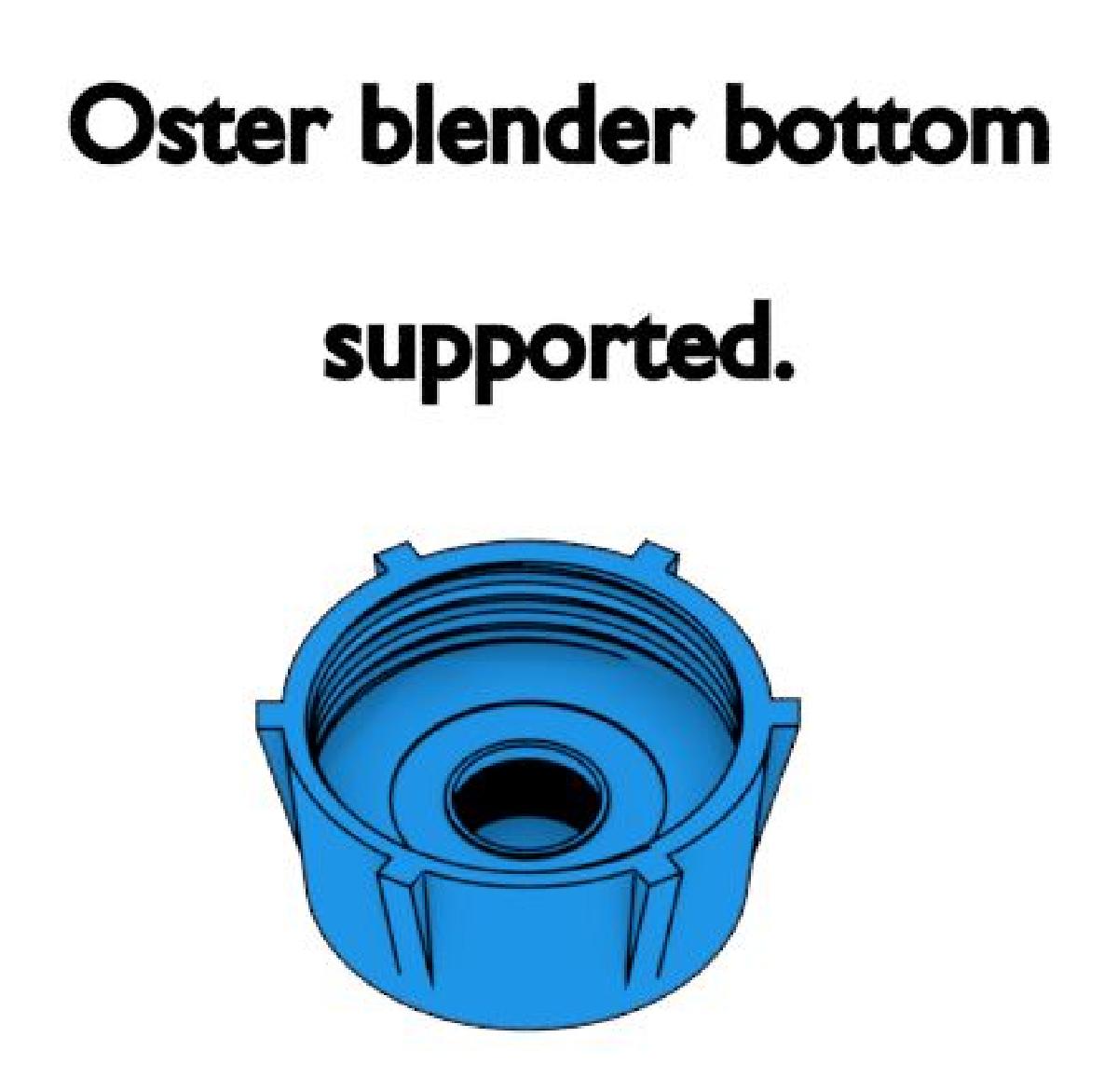 Base do liquidificador Oster suportada