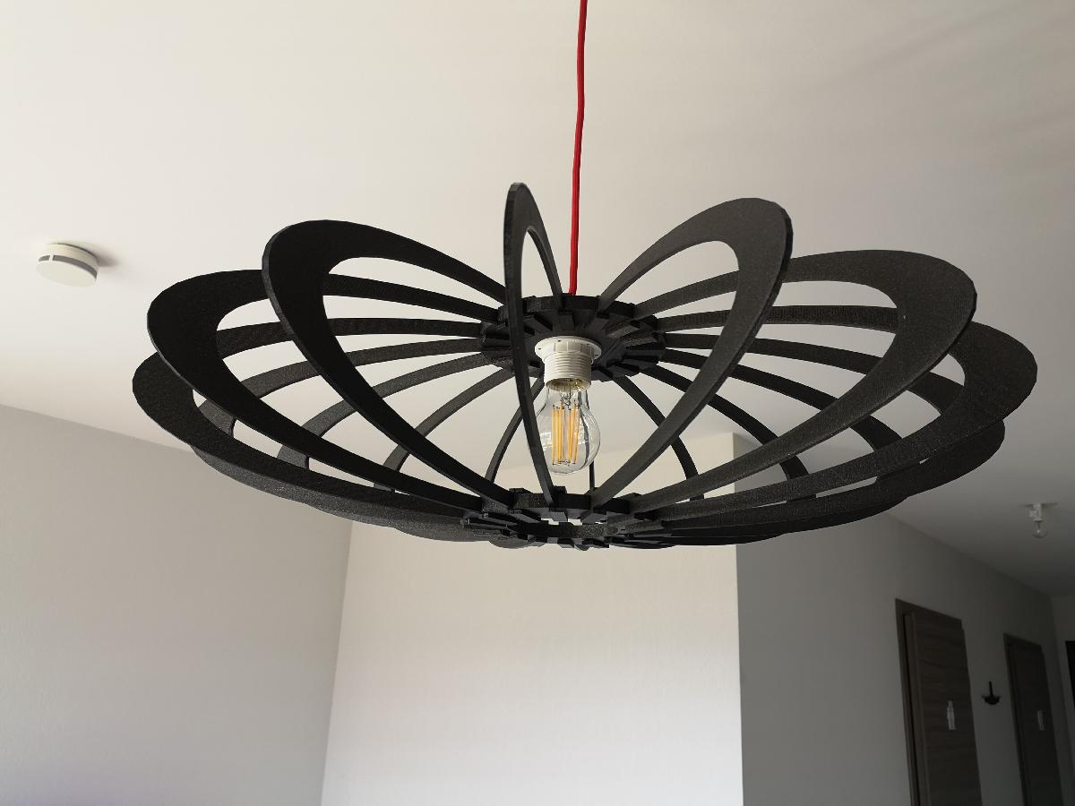 Lampada Moderna Futurista Gigante