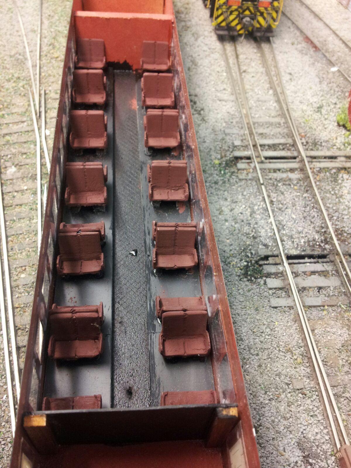 Interior do vagao O Gauge