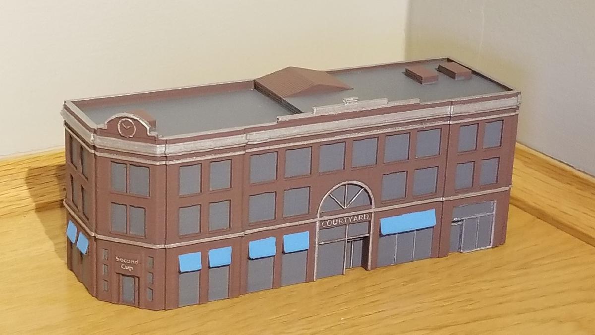 Edificio em Escala N #1 (conjunto)