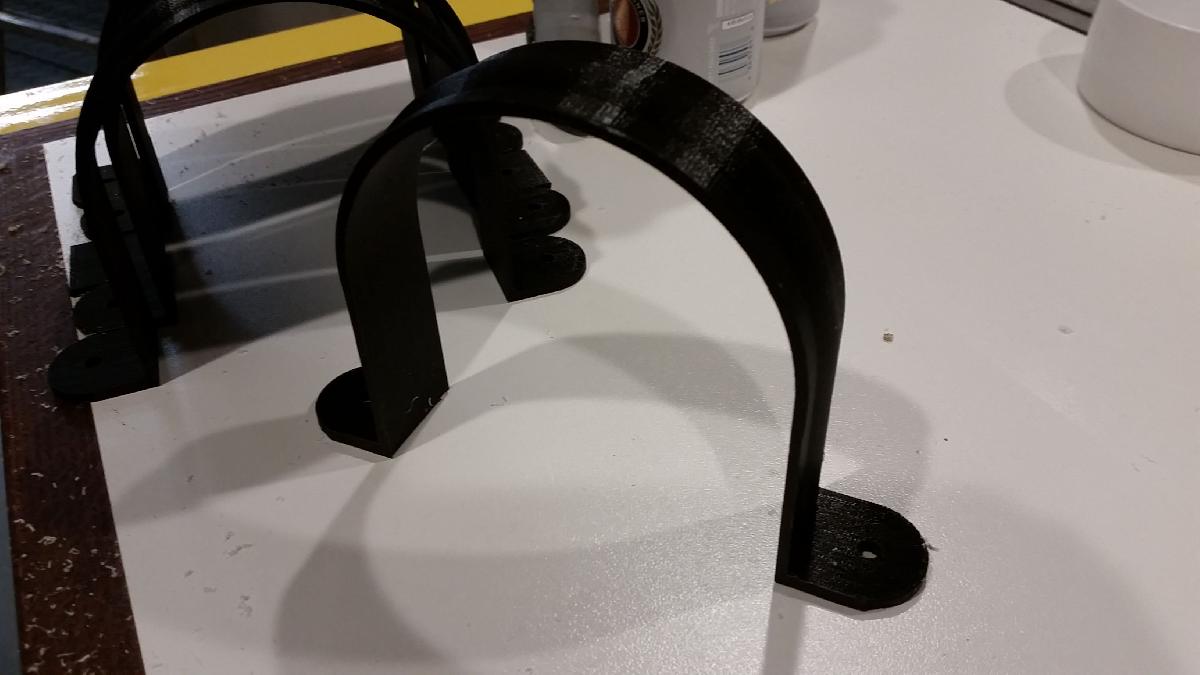 bracadeira de tubo de PVC 4