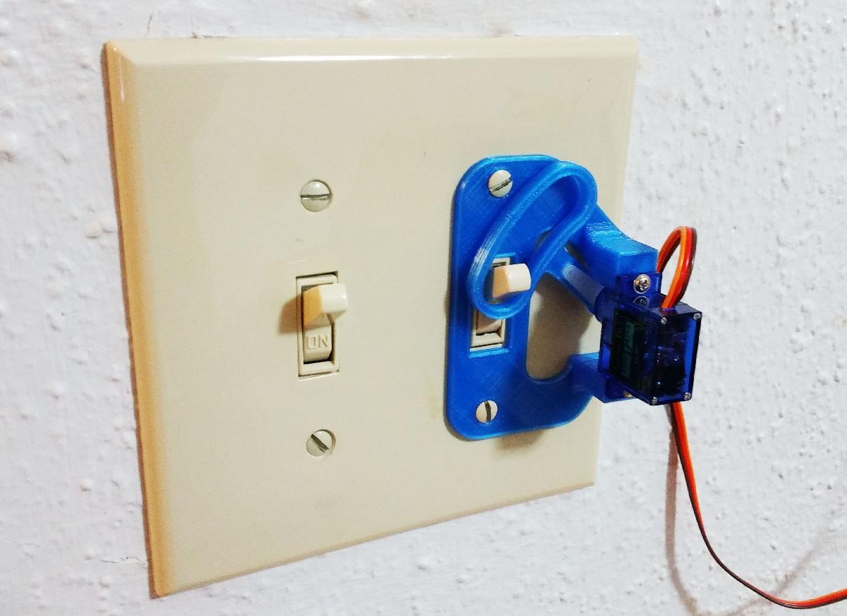Suporte de Placa de Interruptor Servo