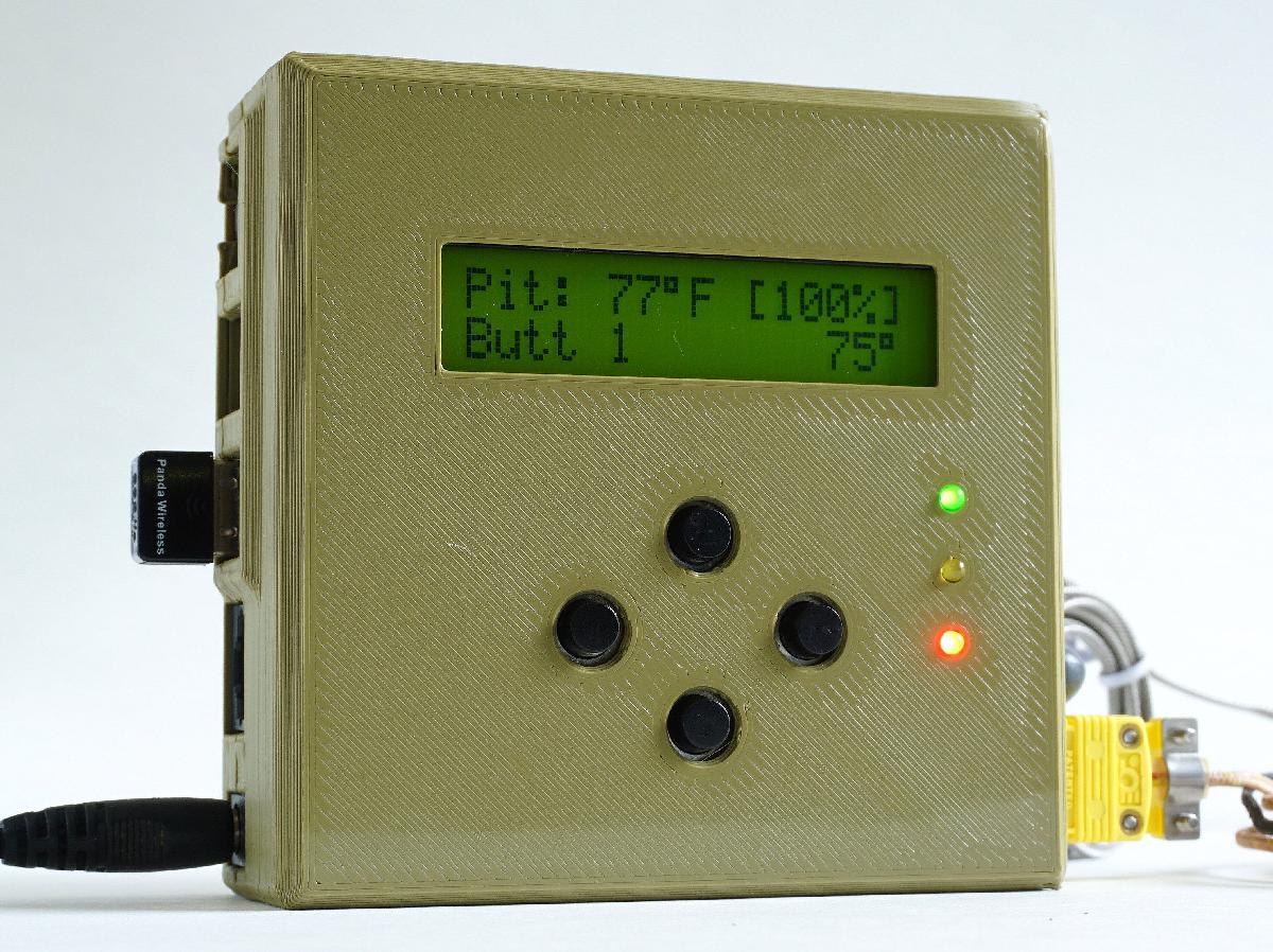 Case personalizavel do HeaterMeter v4.3