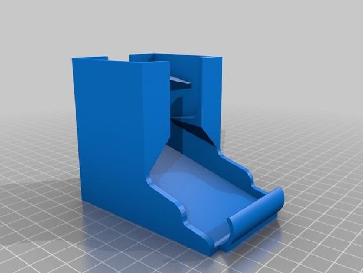 Suporte de bateria de mesa compacto