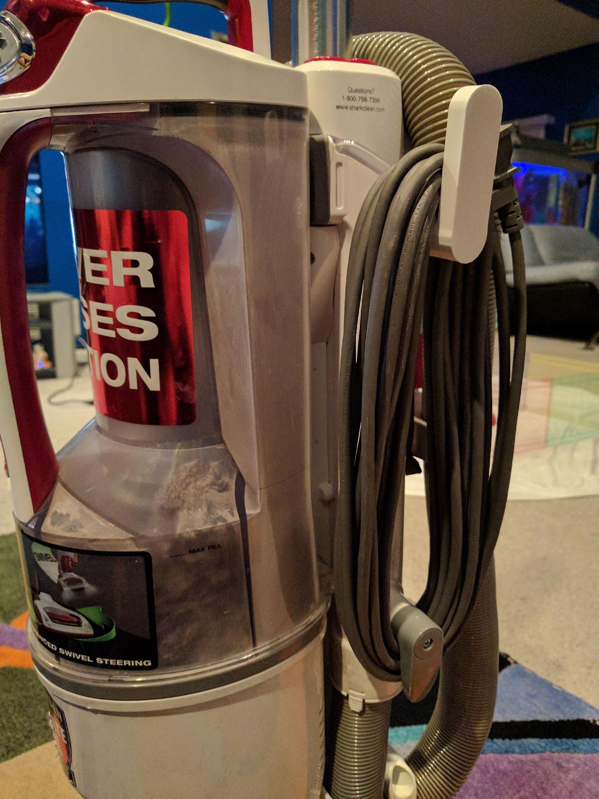 Suporte para cabo de energia do aspirador Shark Rotator