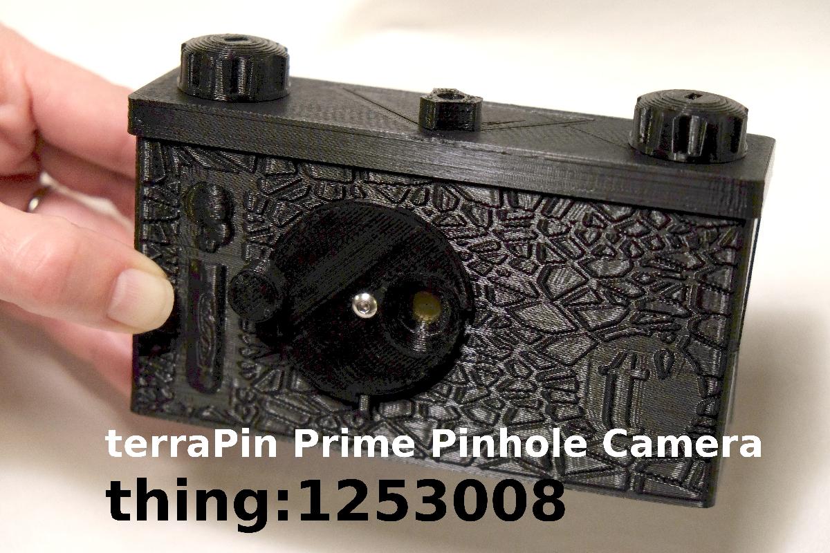 Camera Pinhole TerraPin Prime 6X6   Filme 120