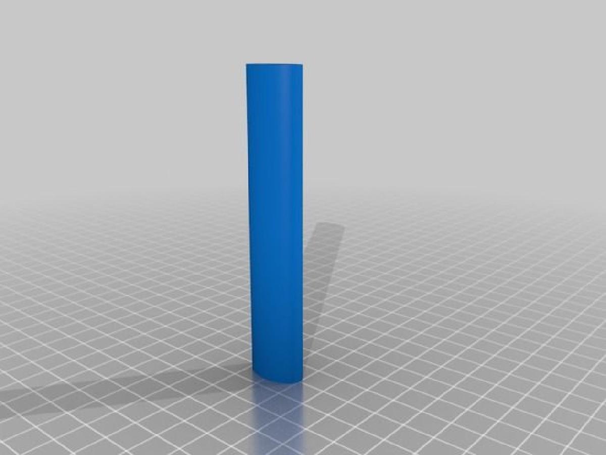 Tubo para Lareira1 para Casa de Bonecas