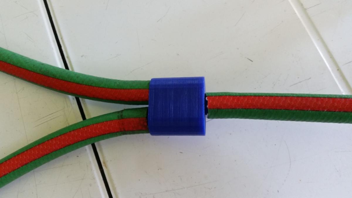 Adaptador de Conexao de Mangueira de Jardim 1/2 polegada 1 para 2 / Conector de Mangueira de Jardim 1 2 polegadas / Adaptador 2 em 1