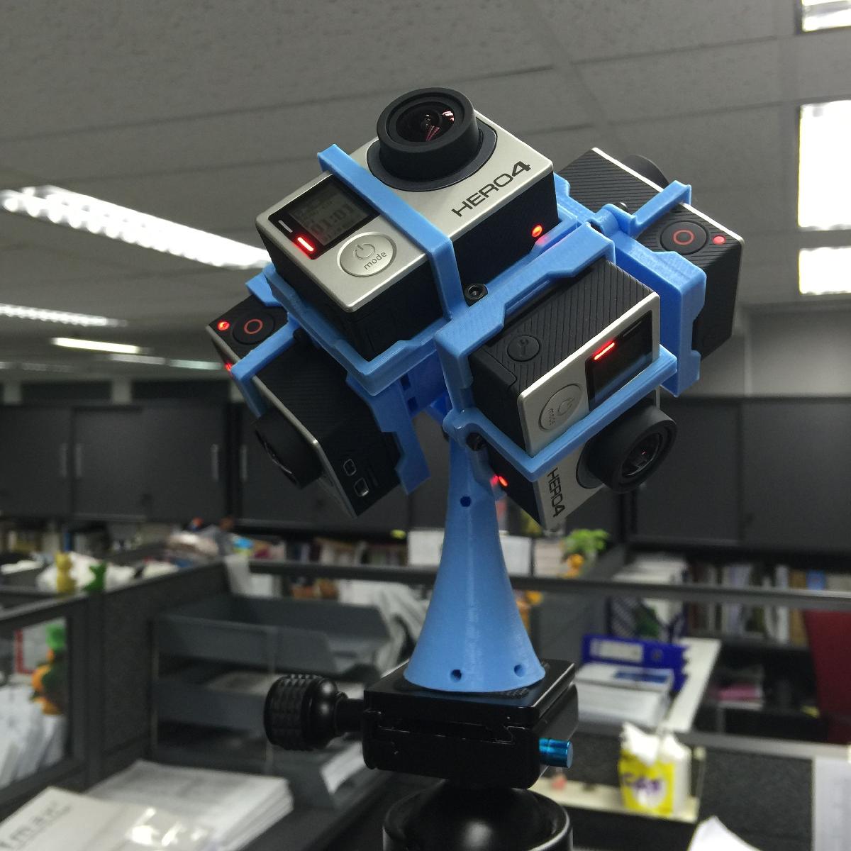 Suporte Esferico GoPro Hero 3/4 360