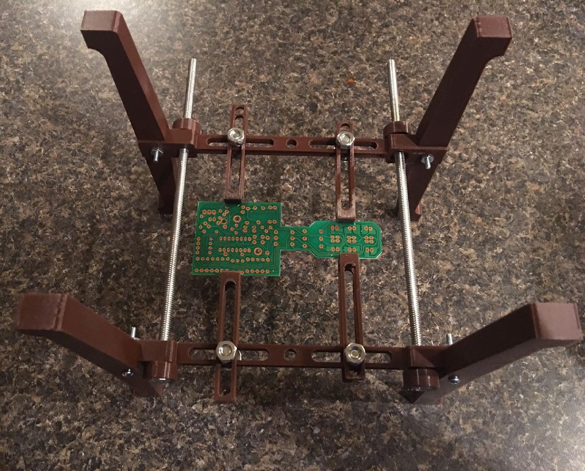 Suporte para Placa de Circuito   Auxiliar de Soldagem